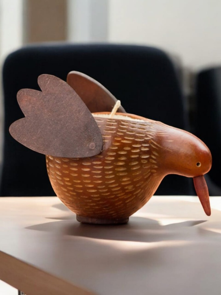 Copetón Candle, Made from Totumo