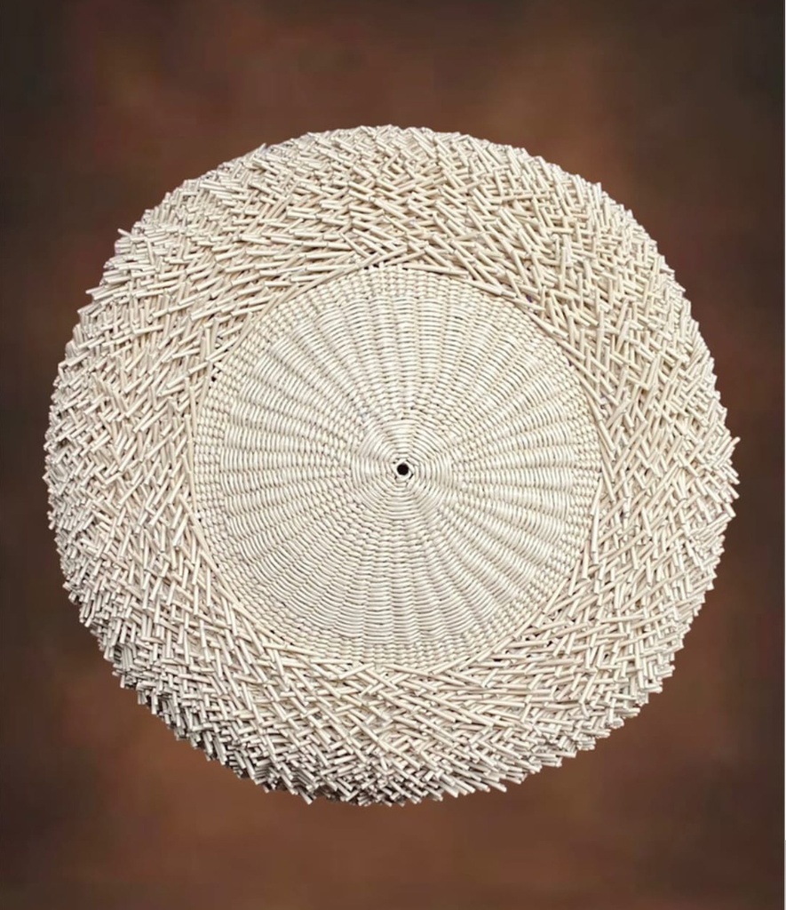Espino Plate for Wall - Paper Basketry