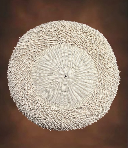 Espino Plate for Wall - Paper Basketry