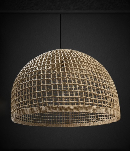 Perforated Lamp - Paper Basketry